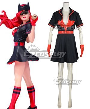 Bombshells Batwoman Baseball Dress Cosplay