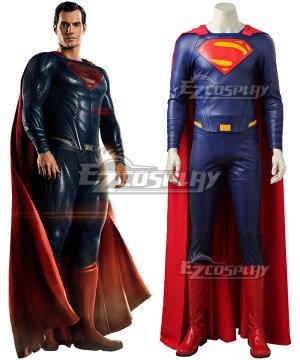 DC Justice League Movie Superman Kal-El Clark Kent Cosplay