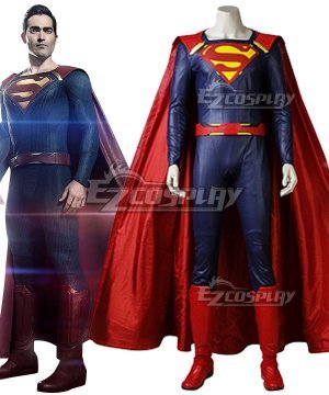 DC Supergirl Season 2 Superman Clark Kent Cosplay