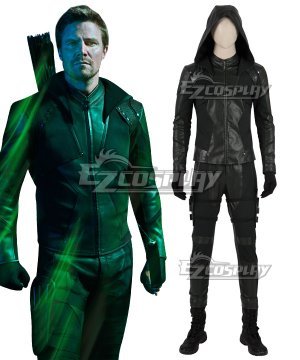 DC Arrow Season 8 Oliver Queen Green Arrow Cosplay