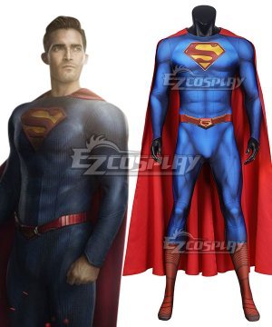 DC Superman & Lois Superman Zentai Jumpsuit Cosplay