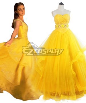 Disney Beauty and The Beast Movie 2017 Belle Cosplay