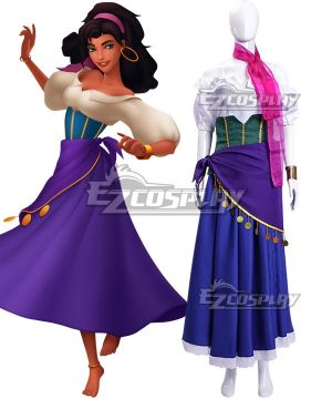 The Hunchback Of Notre Dame Cosplay Esmeralda Costume Dress Wonderful  Outfits