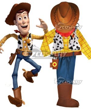 Kids Child Size Disney Pixar Toy Story Woody Cosplay