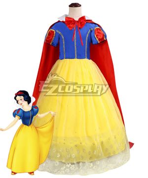 Kids Child Size Disney Snow White Princess Cosplay