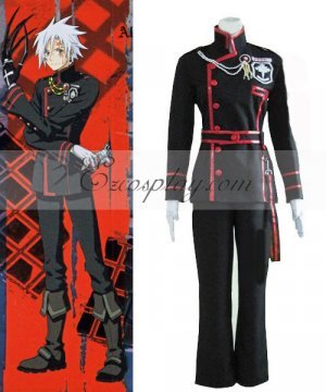 D Gray-man Allen Walker 3rd Uniform Cosplay