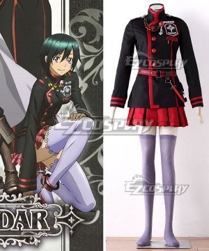 D.Gray-Man Hallow D Gray Man Dgrayman Lenalee Lee 3rd Uniform Cosplay