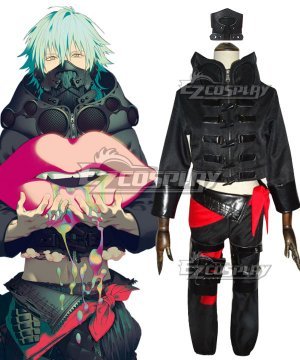 DMMD Dramatical Murder Aoba Seragaki Black Cosplay