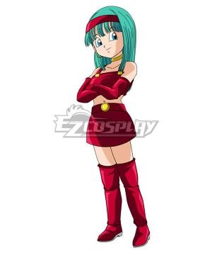 Dragon Ball Bra Briefs Bulla Cosplay Costume