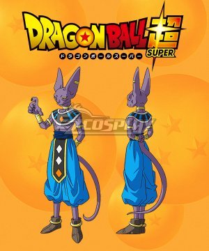 Dragon Ball Super Hakaishin Birusu Cosplay Costume