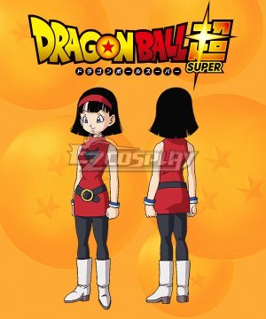 Dragon Ball Super Videl Bideru Cosplay Costume