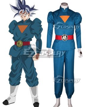 Super Dragon Ball Heroes Goku Kakarotto God Officer Cosplay Costume