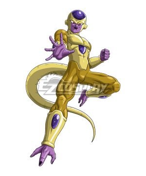 Dragon Ball Super Golden Frieza Cosplay Costume