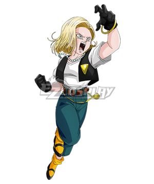 Dragon Ball Z Android 18 Cosplay Costume