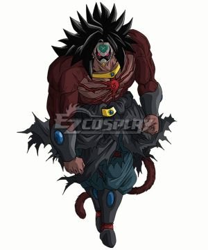 Super Dragon Ball Heroes Dark Broly Cosplay Costume