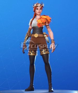 Fortnite Battle Royale The Autumn Queen Cosplay Costume