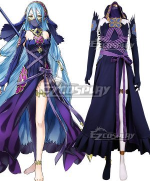 Heroes Azura Blue Dress Cosplay