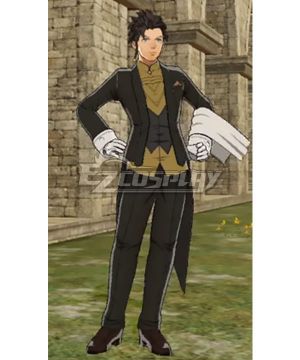 Three Houses DLC Claude Male Custom Servant Uniforms Cosplay