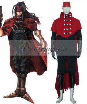 Final Fantasy VII Vincent Valentine Cosplay Costume