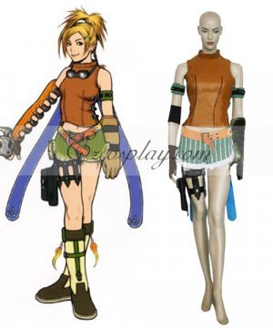 Final Fantasy X Rikku Cosplay Costume