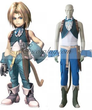 Final Fantasy IX Zidane Tribal Cosplay Costume