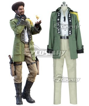 Final Fantasy XIII Sazh Katzroy Cosplay Costume