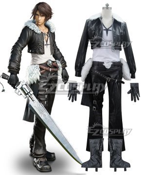 Final Fantasy VIII Squall  Leonhart Sukru reonhto Cosplay Costume