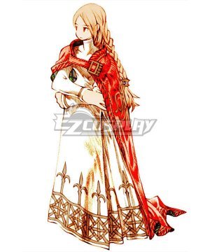 Final Fantasy Tactics Princess Ovelia Atkascha Cosplay Costume