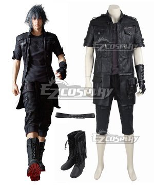 Final Fantasy XV Noctis Lucis Caelum Cosplay Costume - Including Boots