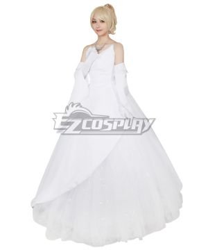 XV Lunafreya Nox Fleuret Wedding Dress Cosplay