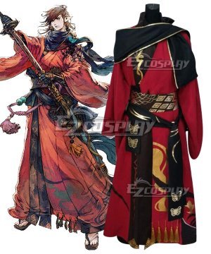 Final Fantasy XIV FF14 Samurai Cosplay Costume