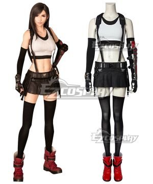 Final Fantasy VII Remake FF7 Tifa Lockhart Cosplay Costume