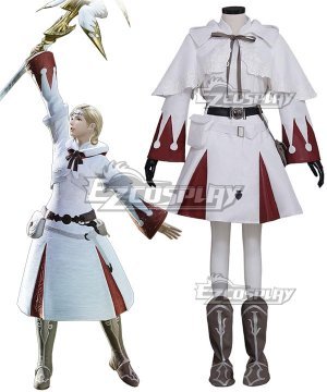 XIV FF14 White Mage New Edition Cosplay