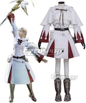 Final Fantasy XIV FF14 White Mage New Edition Cosplay Costume