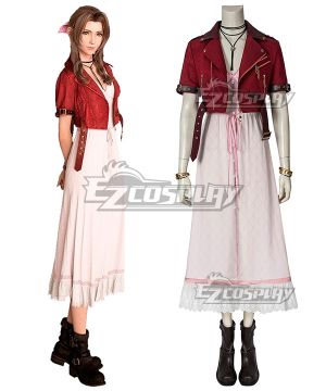 Final Fantasy VII Remake FF7 Aerith Gainsborough Cosplay Costume