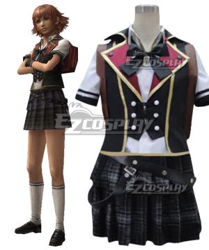 Final Fantasy type-0 Cater Summer Uniform Cosplay Costume