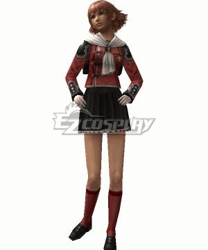 Final Fantasy type-0 Cater Summer Uniform Cosplay Costume