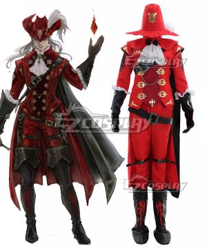 Final Fantasy XIV Red Mage Cosplay Costume