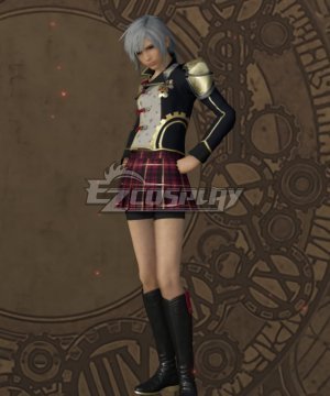 Final Fantasy type-0 Seven Military Uniform Cosplay Costume