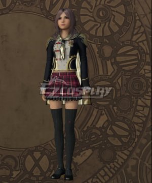 Final Fantasy type-0 Rem Tokimiya Military Uniform Cosplay Costume