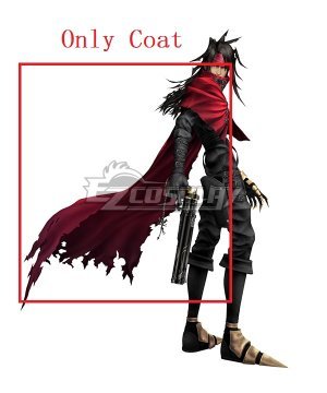 Final Fantasy VII Vincent Valentine Cosplay Costume - Only Coat