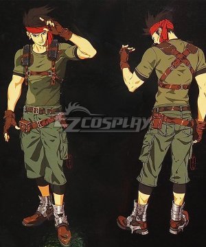 Final Fantasy VII Remake FF7 Biggs Cosplay Costume