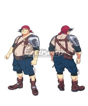 Final Fantasy VII Remake FF7 Wedge Cosplay Costume