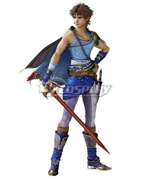 Dissidia Final Fantasy NT Bartz Klauser Fullset Cosplay Costume