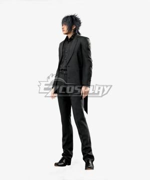 XV Noctis Lucis Caelum Black Suit Cosplay