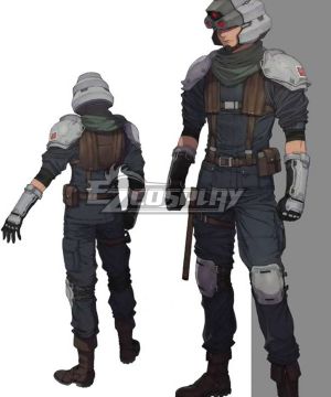 VII Remake FF7 Shinra Security Officer Cosplay