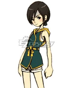 VII FF7 Crisis Core Yuffie Kisaragi Cosplay