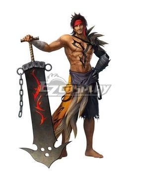 Dissidia Final Fantasy NT Jecht Cosplay Costume