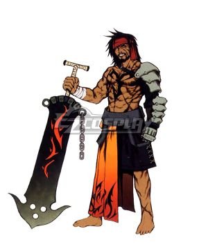 Final Fantasy X FF10 Jecht Cosplay Costume