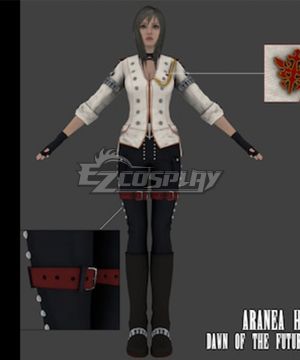 Final Fantasy XV Dawn of A New Future Aranea Highwind Cosplay Costume